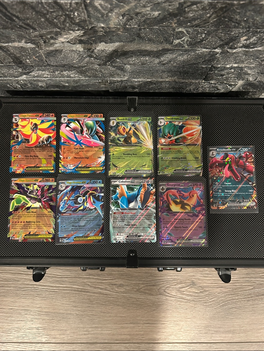 Pokémon TCG Lot of 9 EX Holo Cards from Chaos Rising Set M/NM